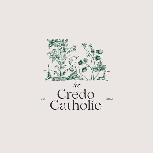 The Credo Catholic logo