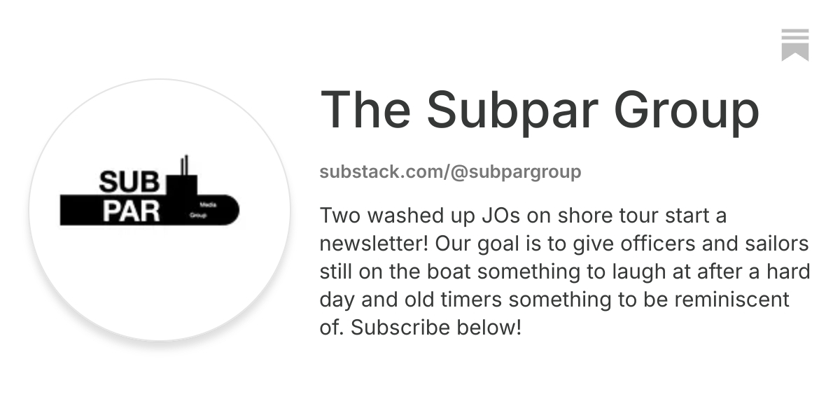 The Subpar Group | Substack