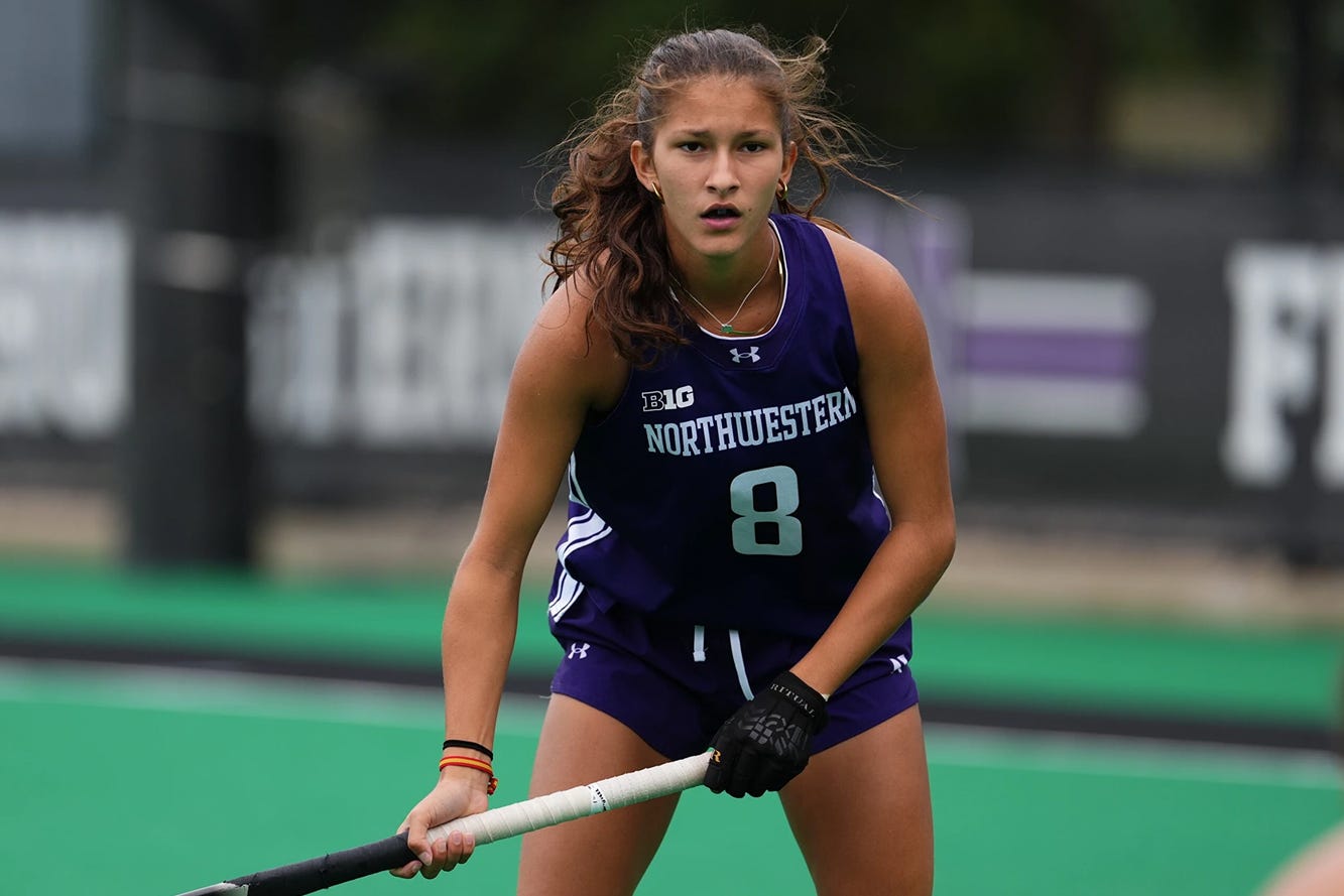 Raquel Hofmeister de Northwestern. Raquel Hofmeister de Northwestern.