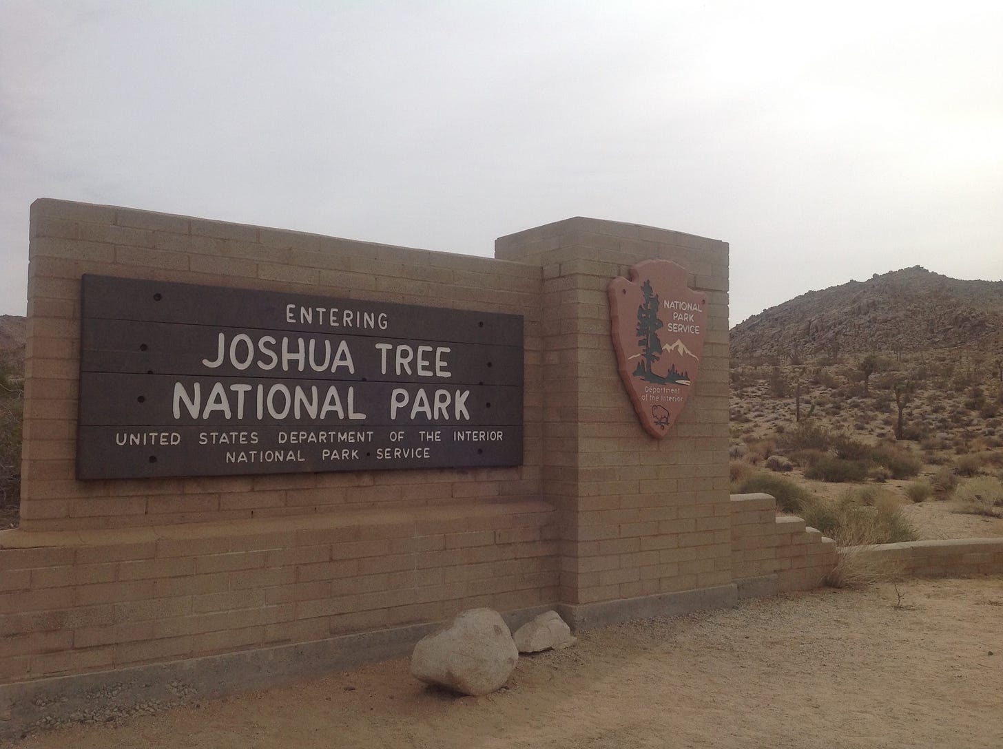 Joshua Tree National Park Entrance