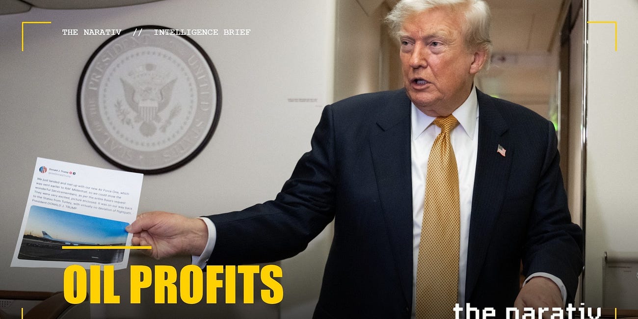 NEW ANALYSIS: Trump Trades Oil Stocks - Making Millions for Him and Putin - While He Prolongs the War