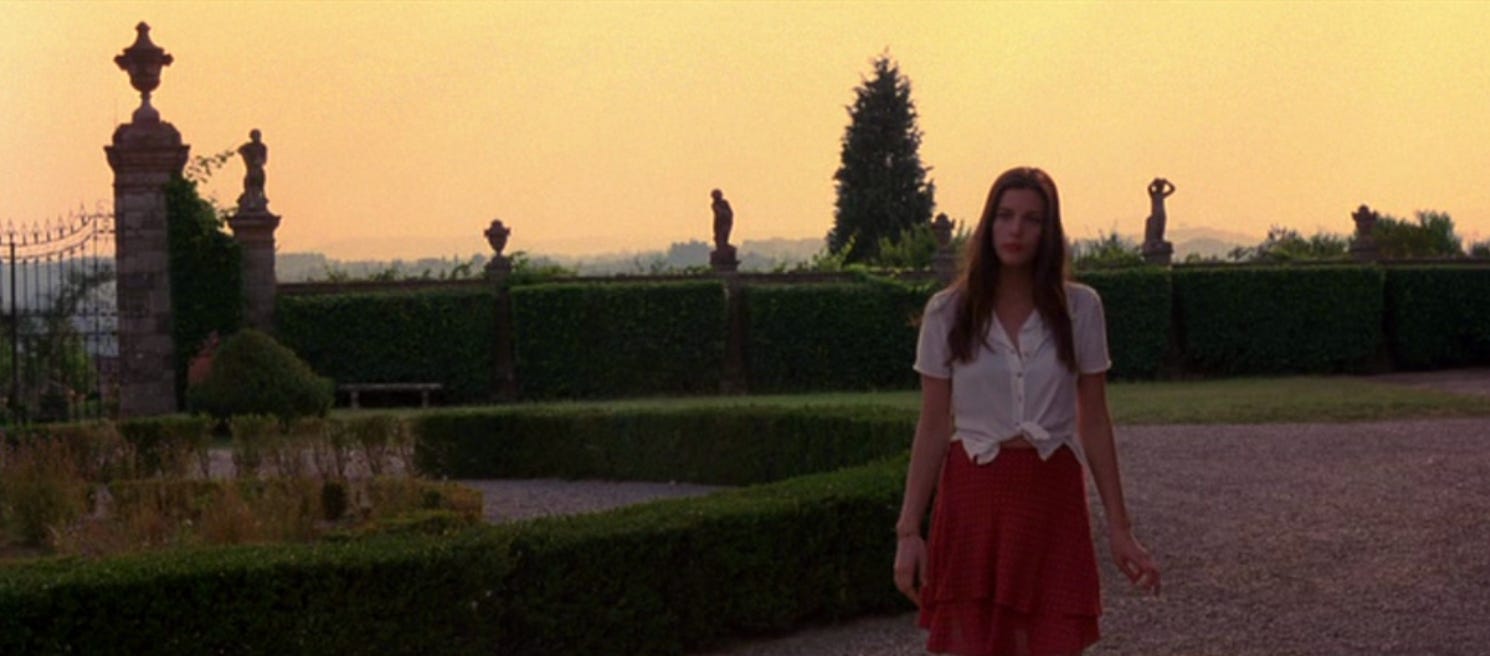 liv tyler red dress Liv Tyler Posts Throwback Photo on "Armageddon" Set With Ben Affleck