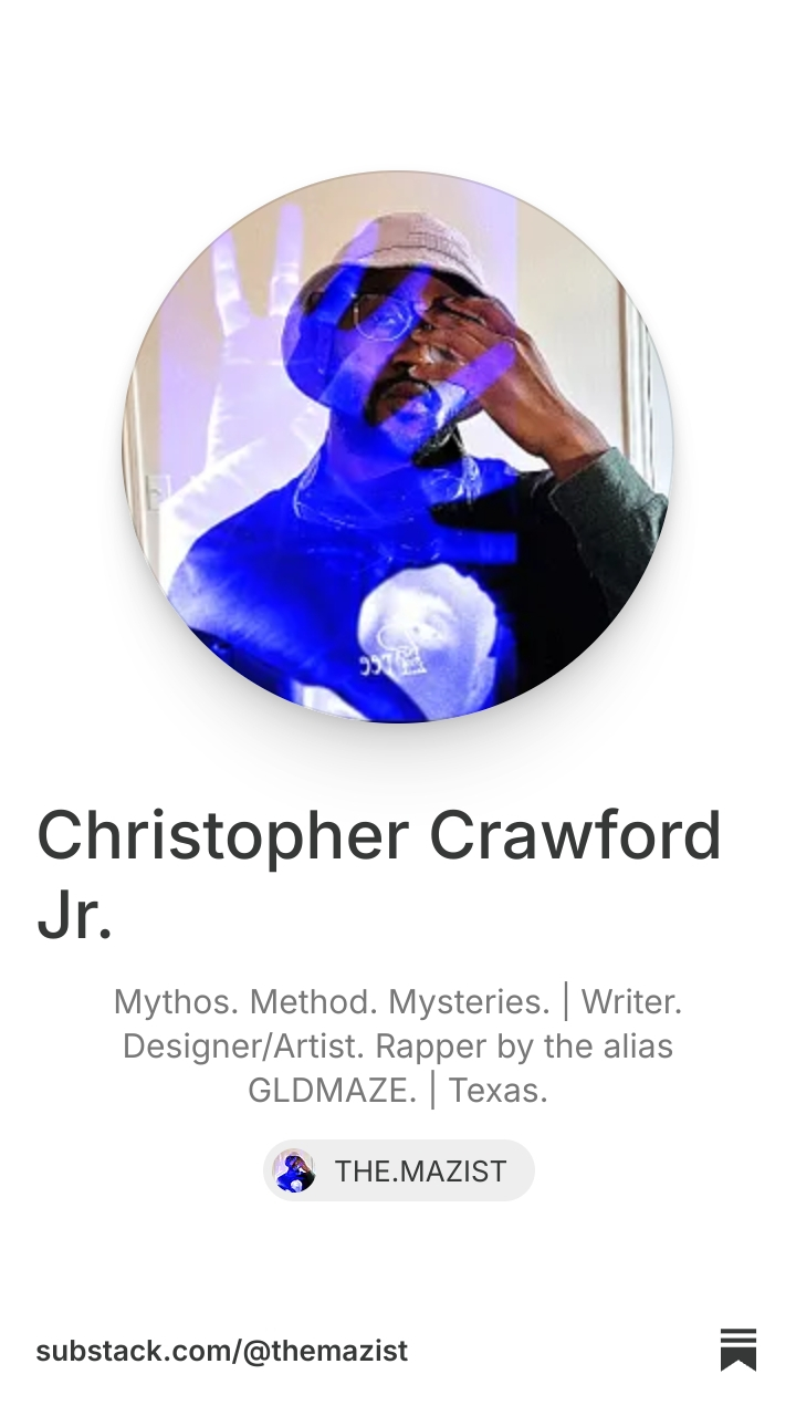 Christopher Crawford Jr. | Substack