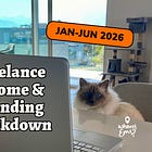 What I've spent and earned as a freelancer in 2026 (so far)