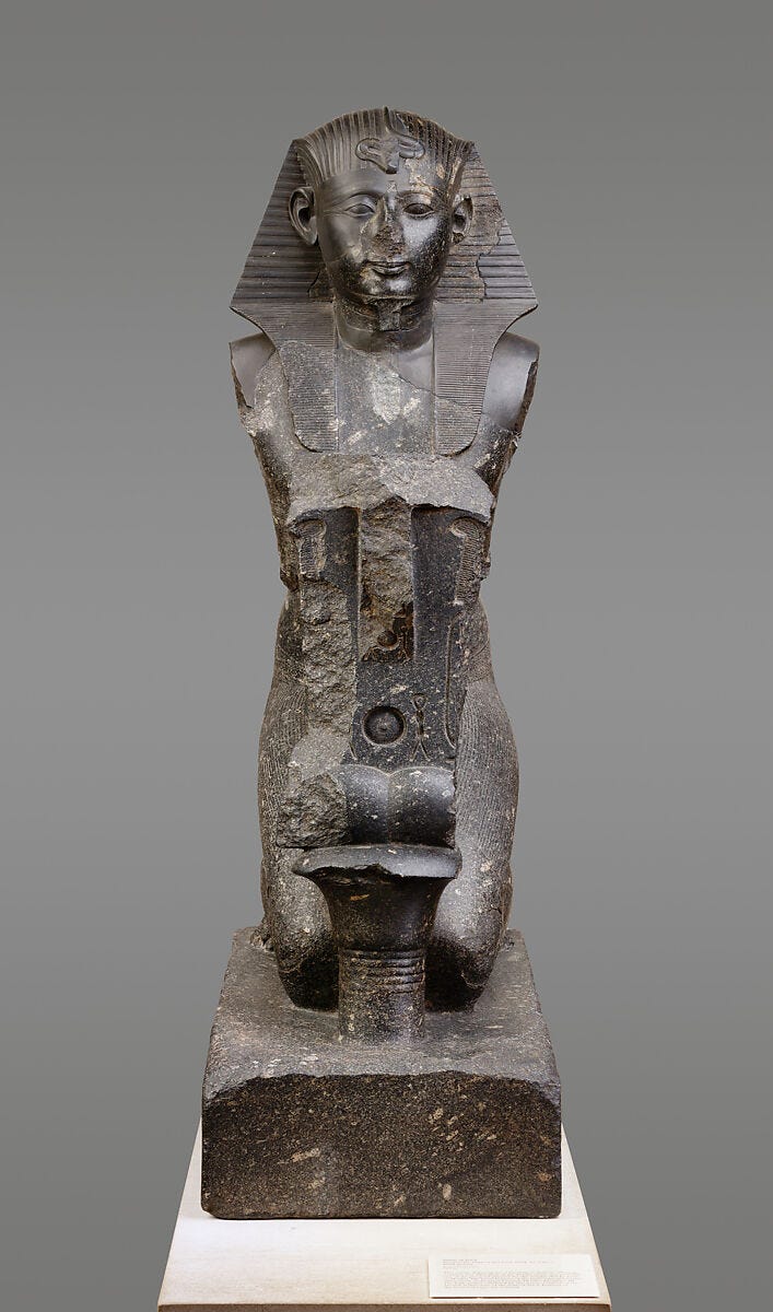 Statue of Seti I, Granodiorite