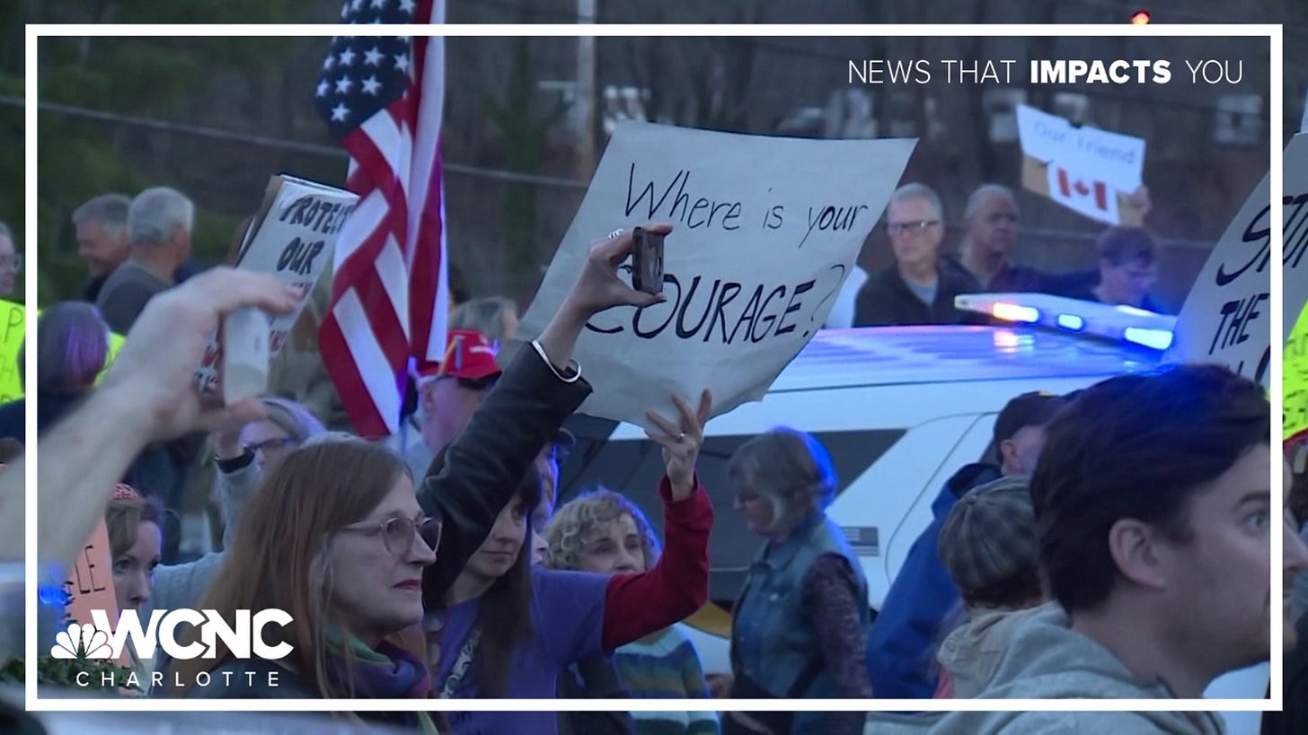 GOP Congressman’s town hall in western NC gets heated | wcnc.com