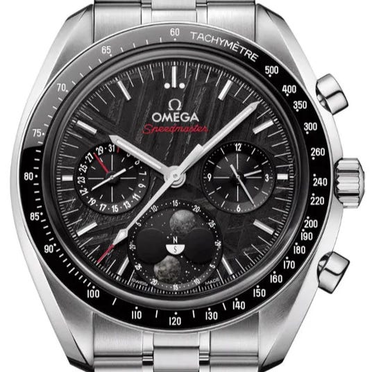 2025 Omega Speedmaster Moonphase Steel / Meteorite / Bracelet 304.30.43.52.01.001 Listing Image 1