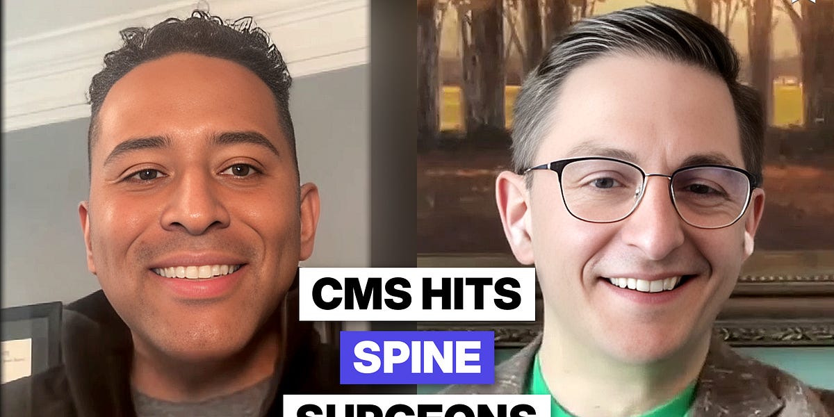 Substack Live: A Conversation with Spine Surgeon Dr. Edward Del Sole on ...