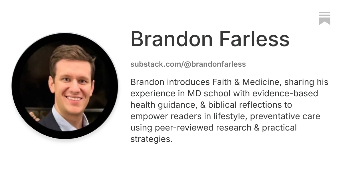 Brandon Farless | Substack