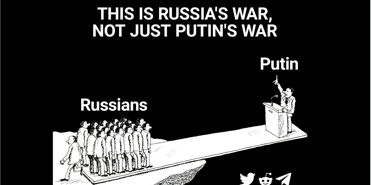 Putin's war? Never heard of it.