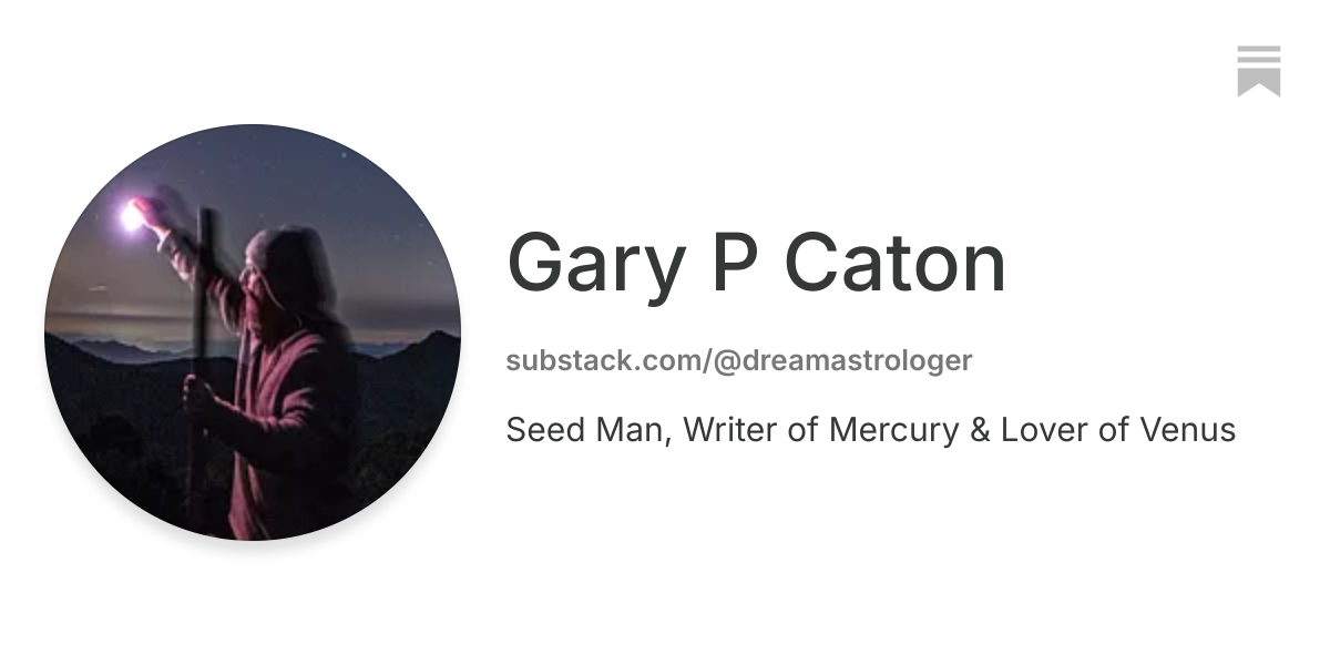 Gary P Caton | Substack