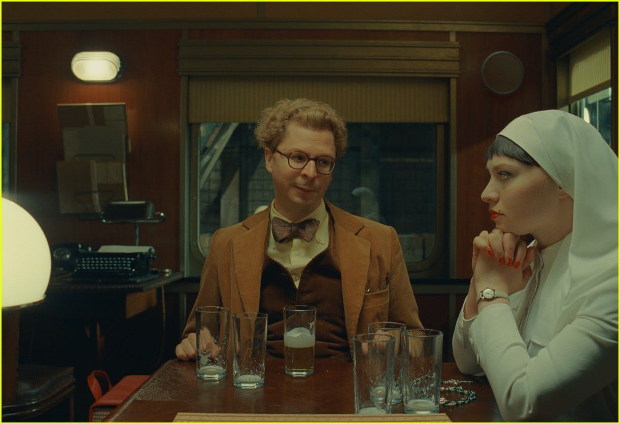Wes Anderson's 'The Phoenician Scheme' Features a Star-Studded Cast - Watch  the Trailer!: Photo 5143847 | Benedict Cumberbatch, Benicio Del Toro, Bryan  Cranston, Hope Davis, Jeffrey Wright, Mathieu Amalric, Mia Threapleton,  Michael