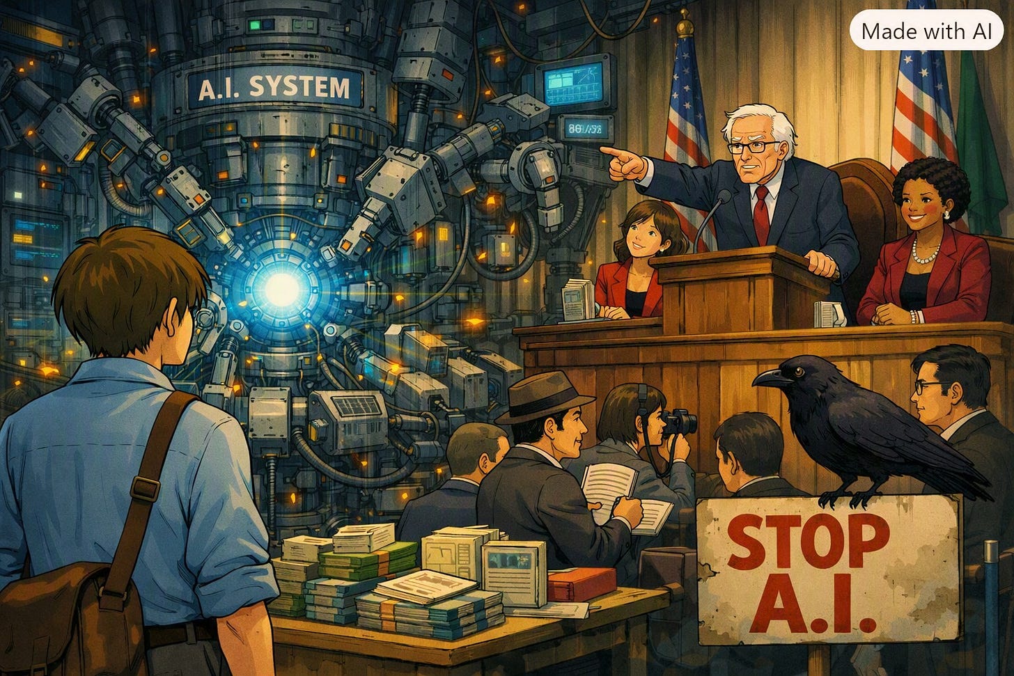 Political campaign to stop artificial intelligence