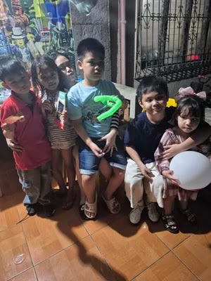 After Rafa's sixth birthday party