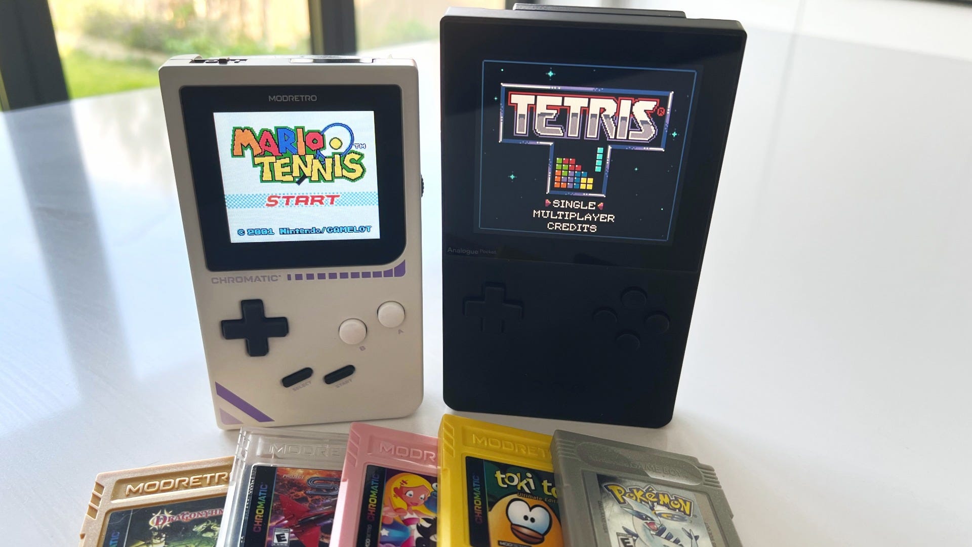 ModRetro Chromatic vs Analogue Pocket: which retro handheld