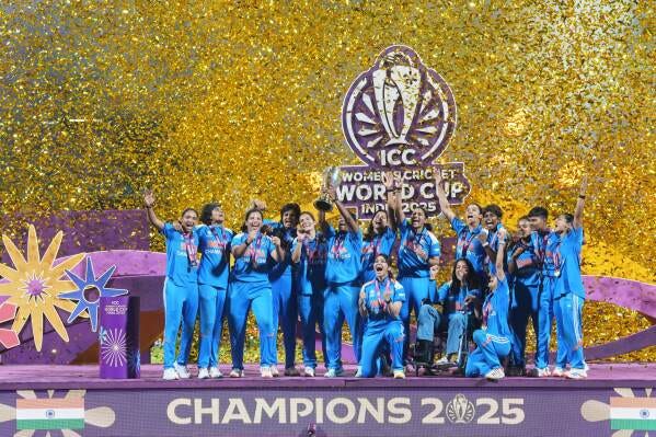 India wins Women's Cricket World Cup for first time with 52-run victory  over South Africa | AP News
