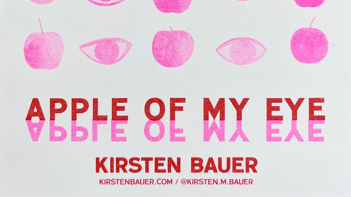 Apple of my Eye - by Kirsten Bauer - Brushstroke Giddyup