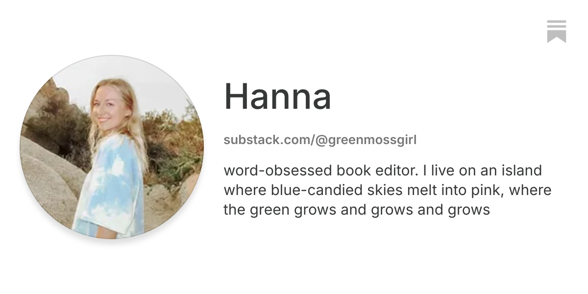 Hanna | Substack