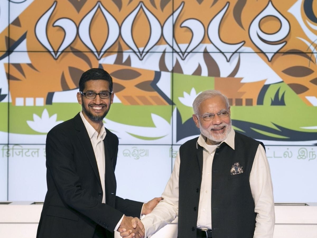 PM Narendra Modi and Google CEO Sundar Pichai discuss AI, electronics ... PM Narendra Modi and Google CEO Sundar Pichai discuss AI, electronics ...
