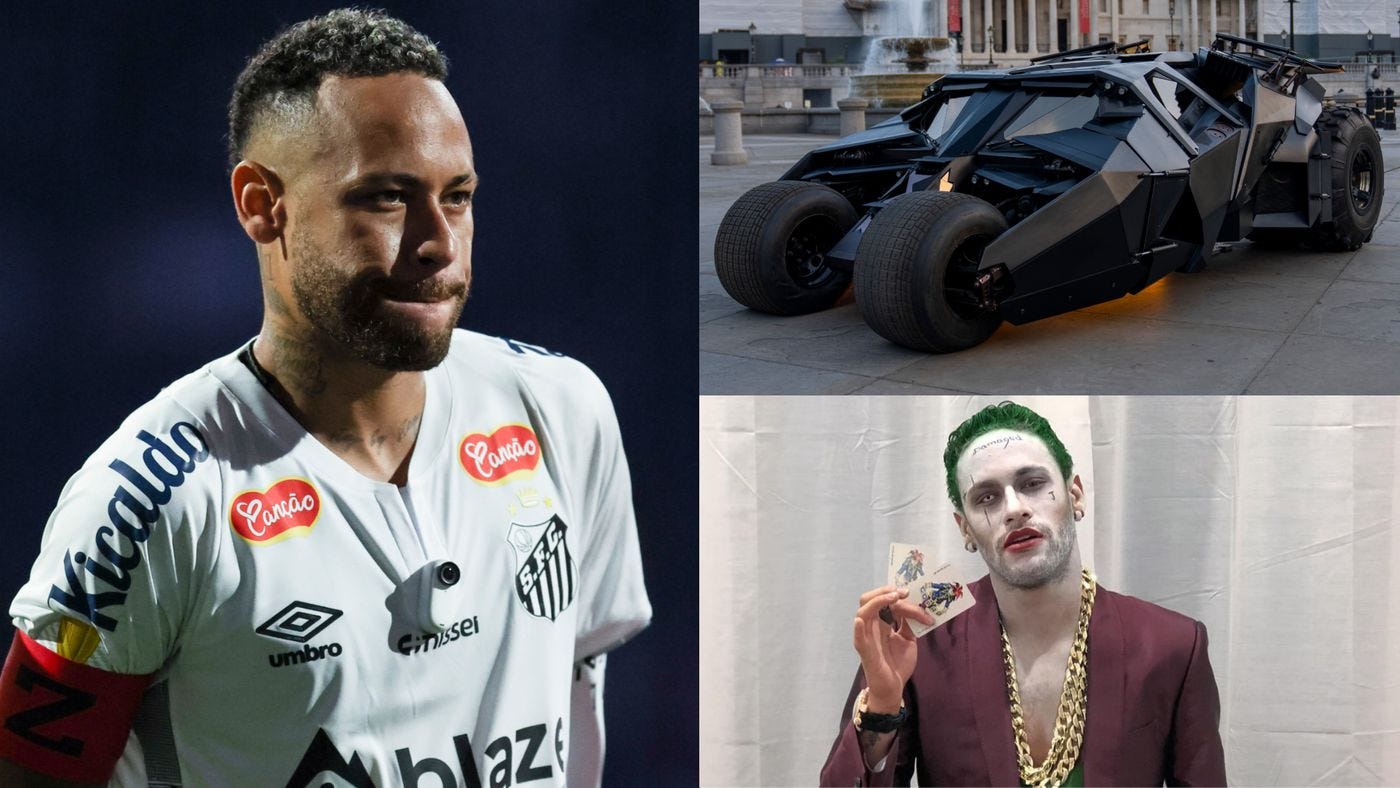 O batmóvel de Neymar que custou milhões e não poderá ser dirigido nas ruas | Goal.com Brasil O batmóvel de Neymar que custou milhões e não poderá ser dirigido nas ruas | Goal.com Brasil