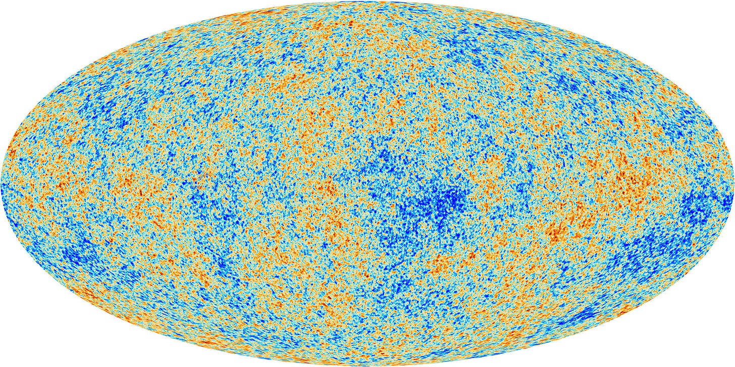 Cosmic microwave background seen by Planck
