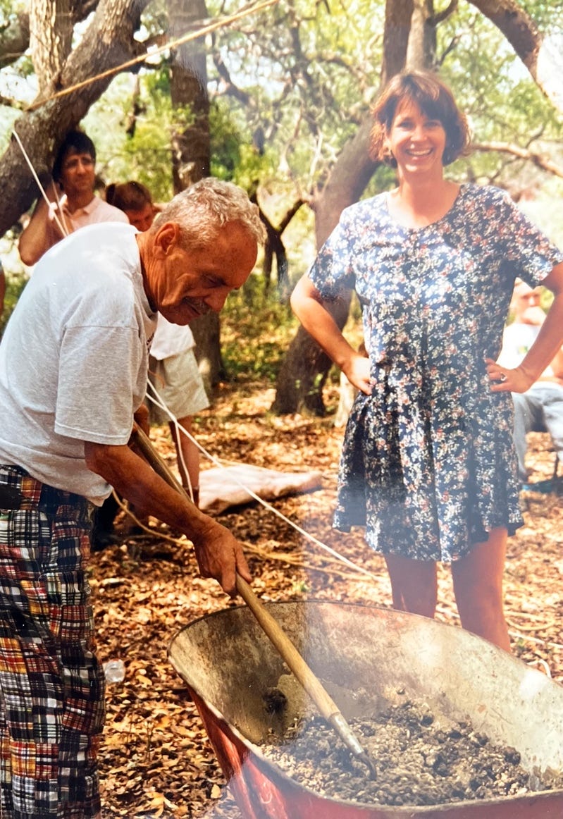 A picture containing person, outdoor, tree, ground

Description automatically generated