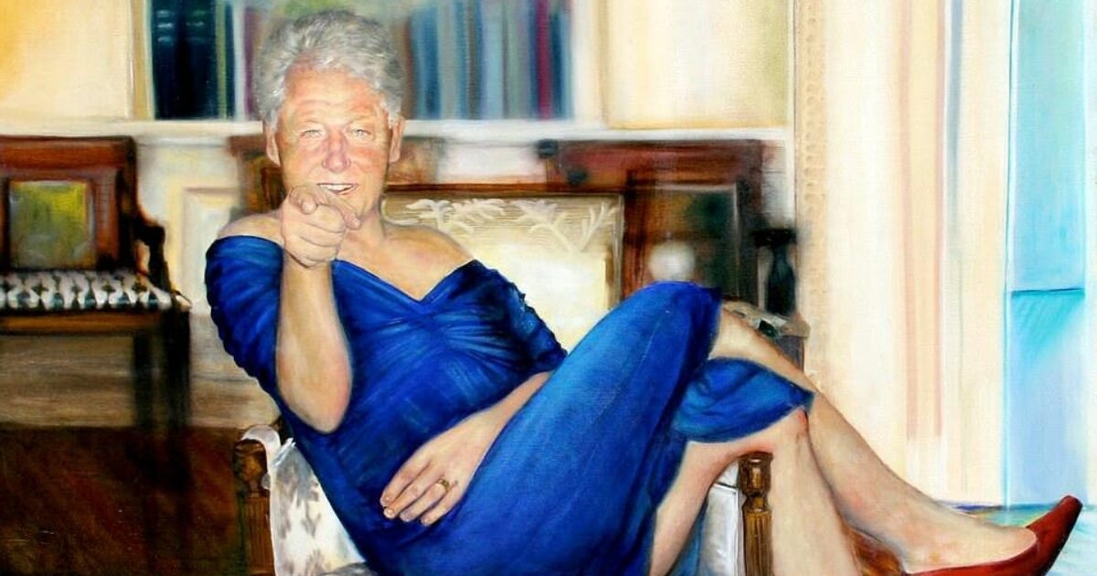 'I Did Not Have Relations With That Man, Jeffrey Epstein': Bill Clinton Tries Ol' Lewinsky Trick on American Public