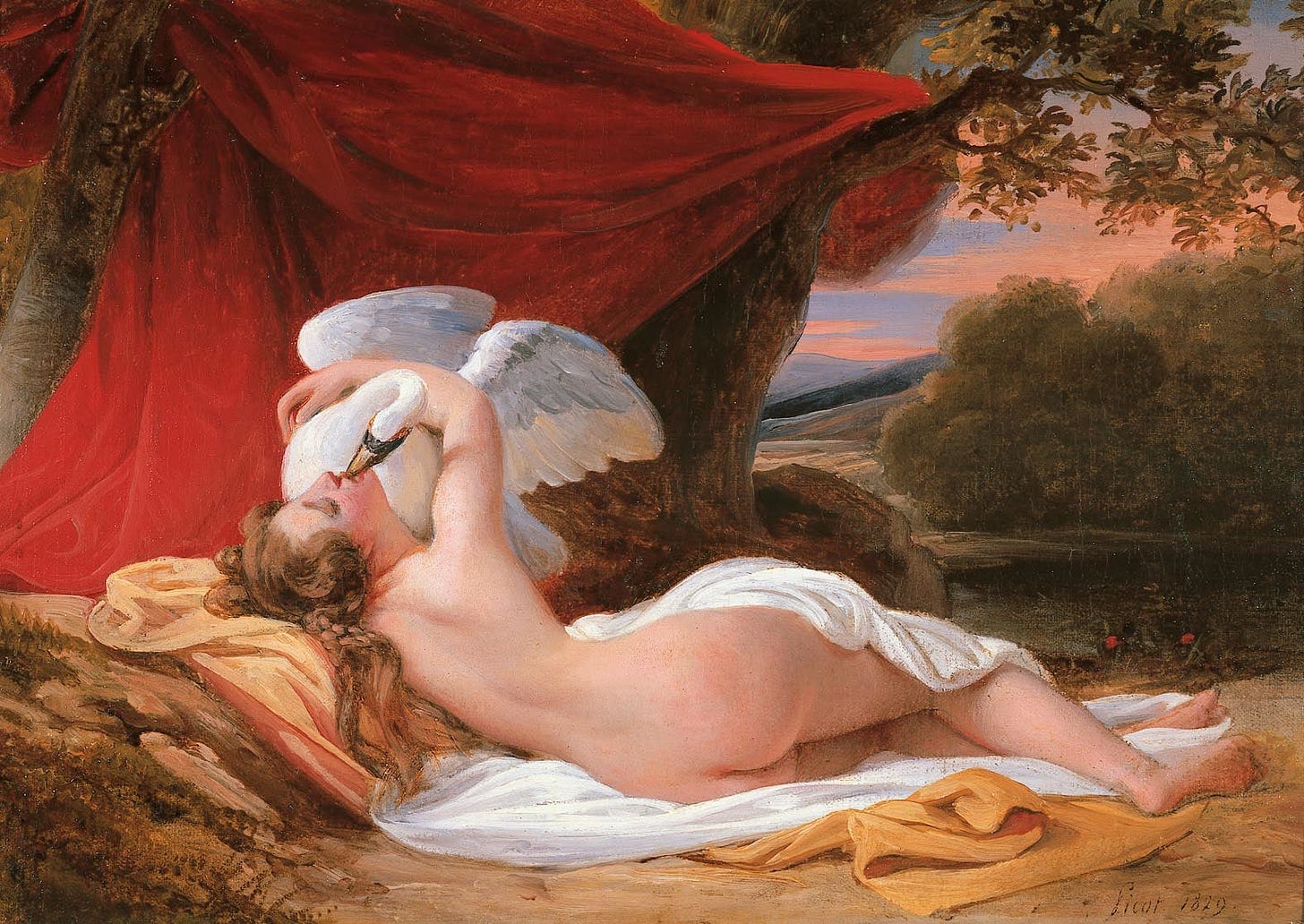 Leda and the Swan - Stair Sainty - Stair Sainty