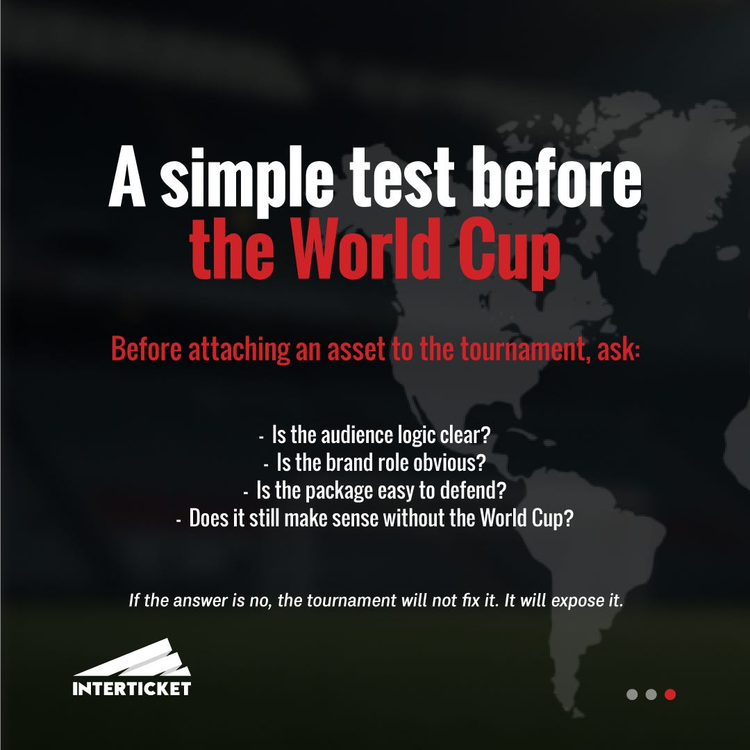 El Mundial como acelerador, no como corrección
