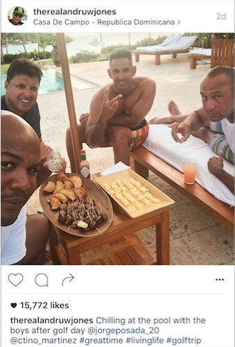 Jeter bachelor party?