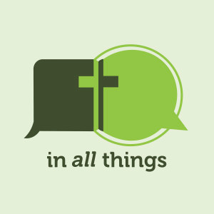 The In All Things podcast logo