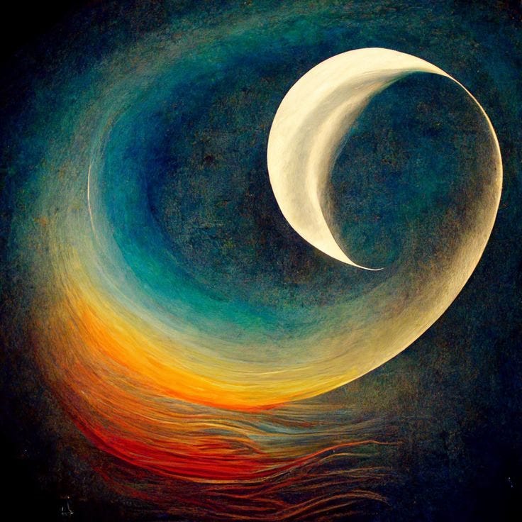 ייתכן שזו אמנות של ‏ליקוי חמה‏