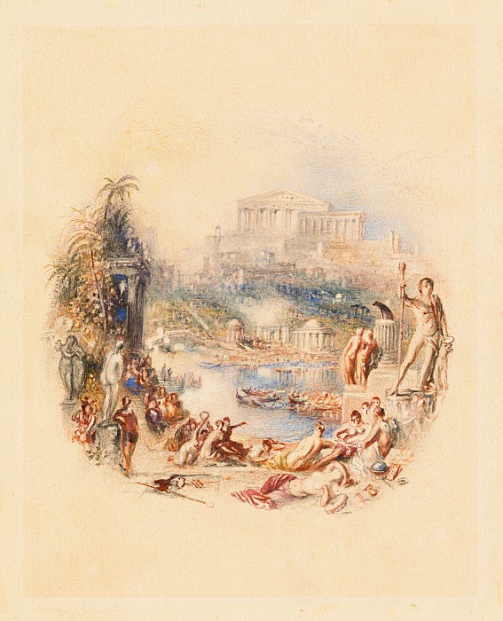 The Garden: An Illustration to Thomas Moore's "The Epicurean"