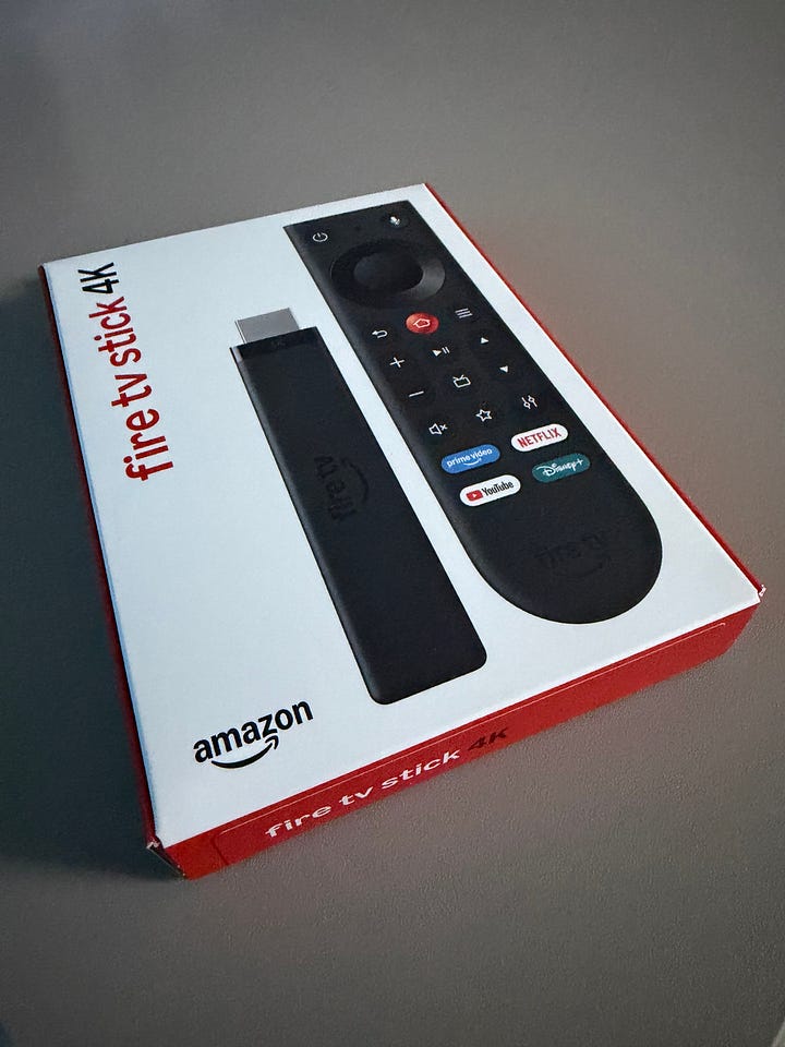 The first 4K Fire TV Stick with Direct Power.