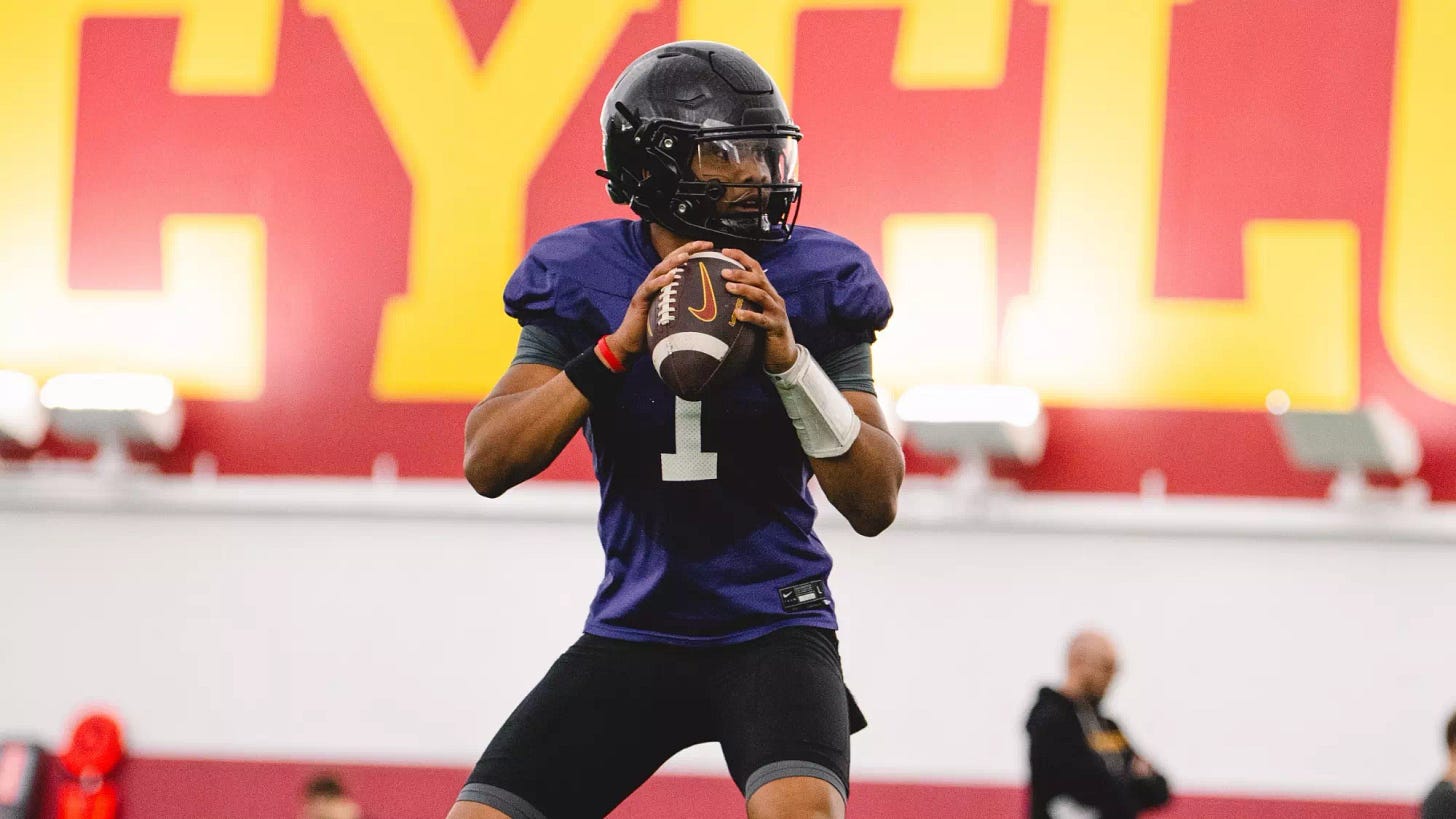 Spring Football Interviews: QB and TE - Iowa State Athletics