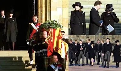 Image result for princess margaret's funeral