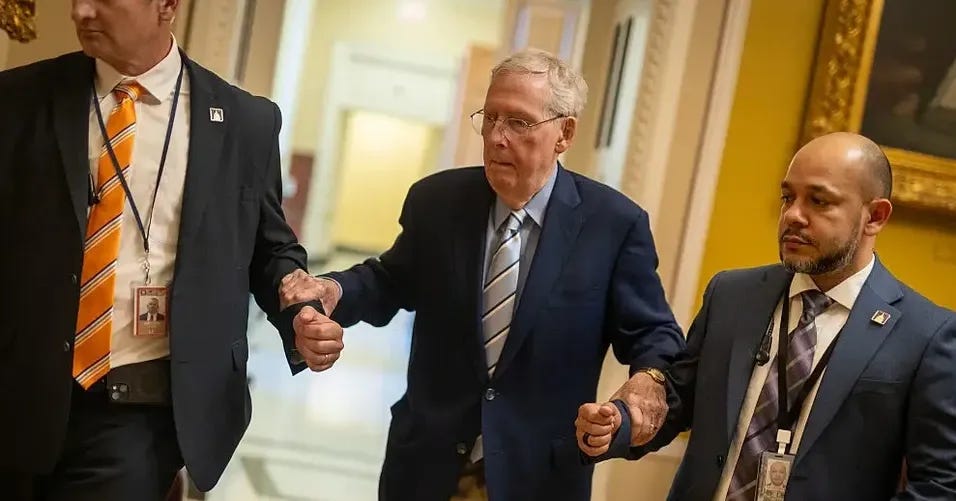 McConnell hospitalized but remains engaged in Senate work McConnell hospitalized but remains engaged in Senate work