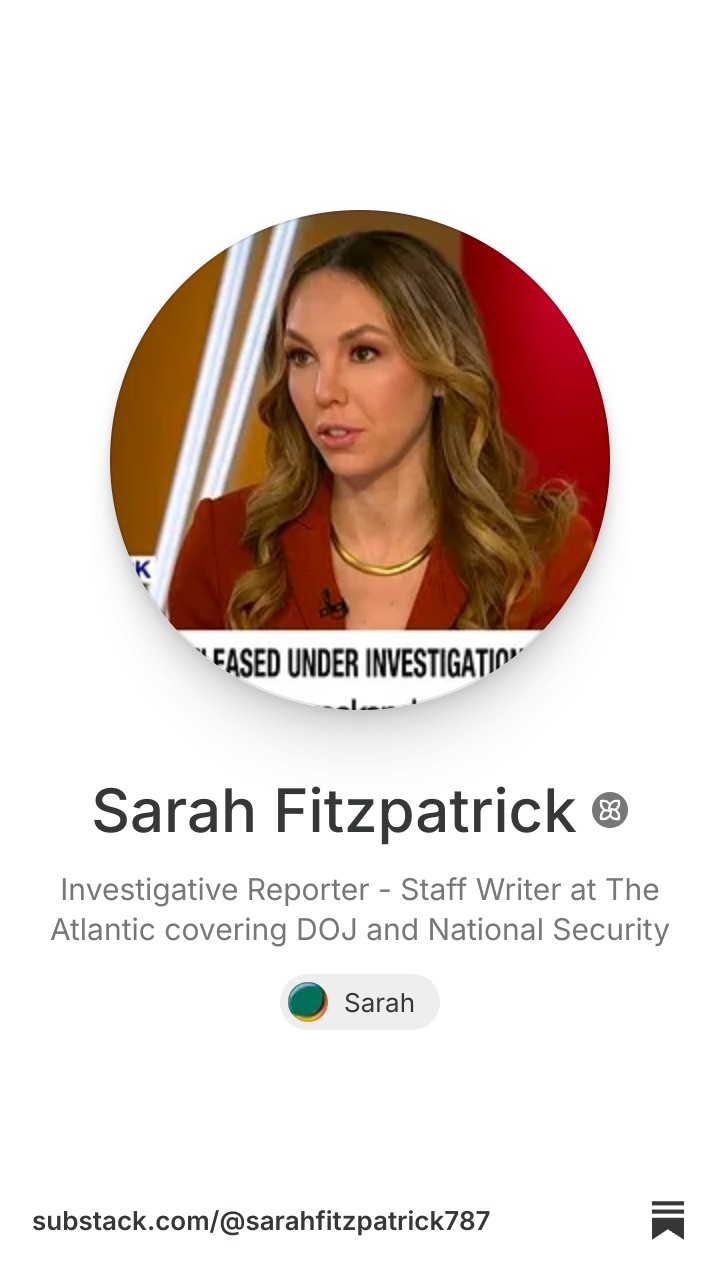 Sarah Fitzpatrick | Substack