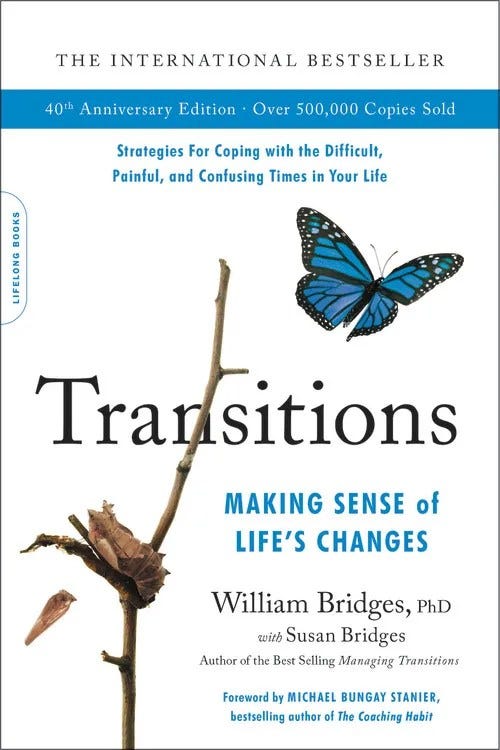 Book cover - Transitions by William Bridges
