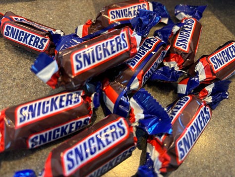Step by Step - Snickers Oat Bars
