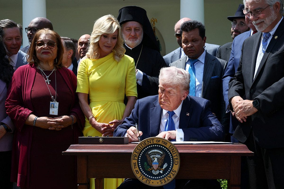 Trump establishes religious liberty commission including Cardinal Dolan,  Bishop Barron – Diocese of Scranton
