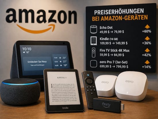 Amazon makes Echo, Kindle and Fire TV significantly more expensive -  teltarif.de News