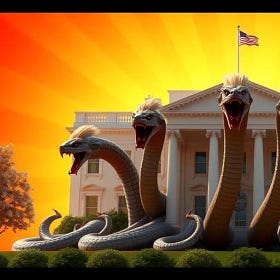 Days 98-103: Trump wants to be the new Pope, crashes Port traffic on the West Coast and picks a War with Iran