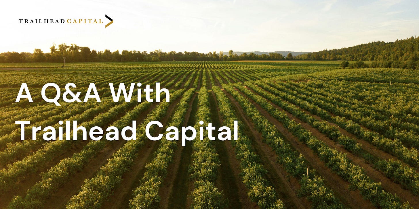 A Q&A With Trailhead Capital