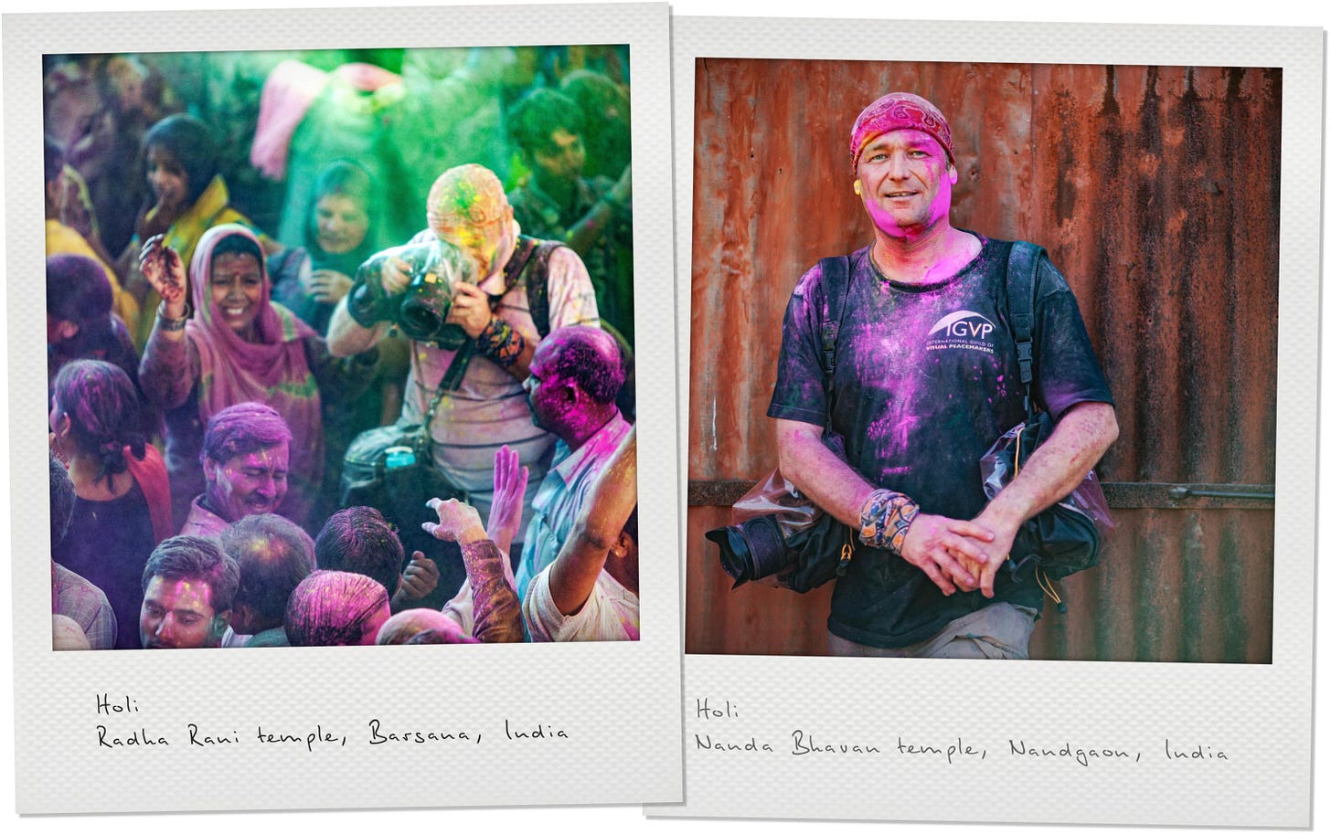 At work in Holi At work in Holi