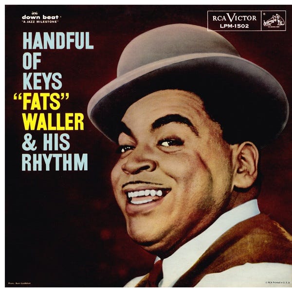 Fats" Waller & His Rhythm – Handful Of Keys – Vinyl (LP, Compilation,  Mono), 1969 [r2893737] | Discogs