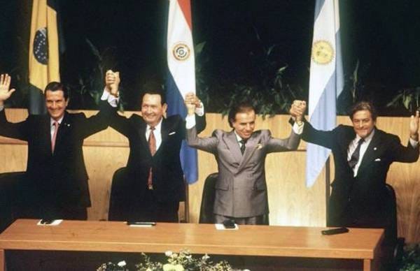 El Mercado Común del Sur fue fundado por Argentina, Brasil, Paraguay y Uruguay, el 26 de marzo de 1991. Foto: Archivo.