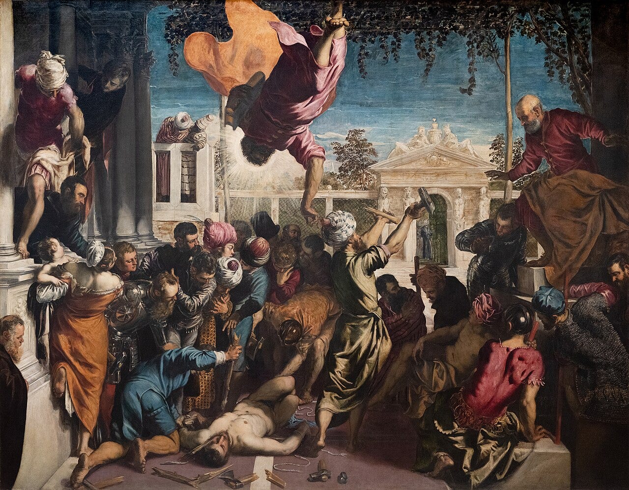 Tintoretto The Miracle of the Slave Tintoretto The Miracle of the Slave