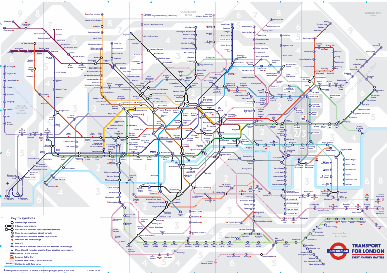 The London Tube Map The London Tube Map