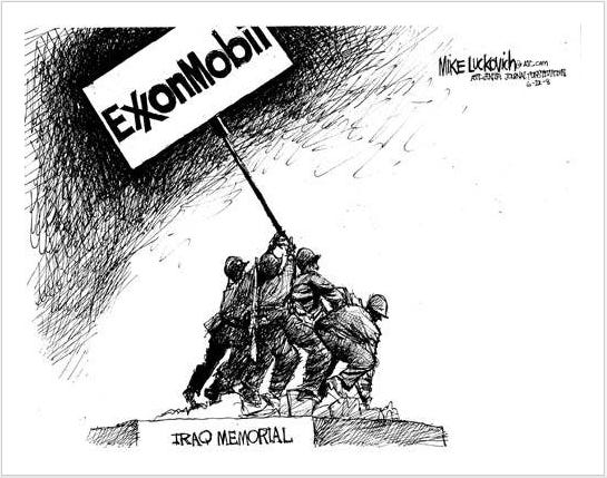 Iraq War Memorial” Mike Luckovich, USA, 2008 : r/PropagandaPosters